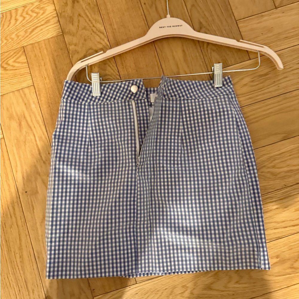LPA Blue Mini Skirt